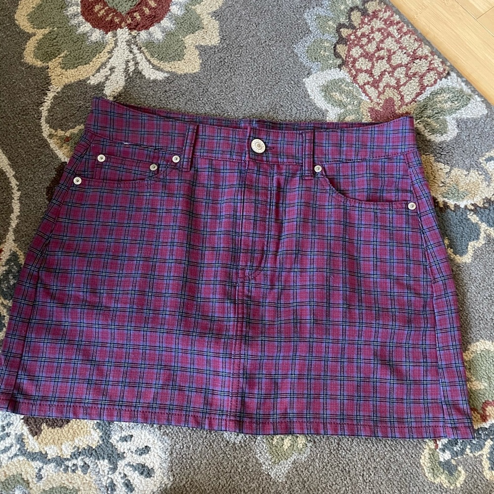 American Eagle plaid skirt